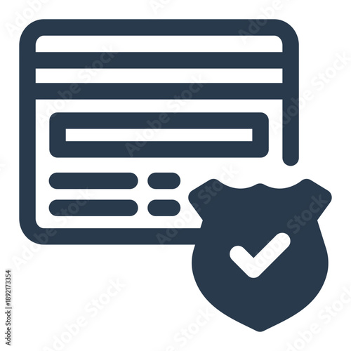 Secure online payment verification with protected credit card