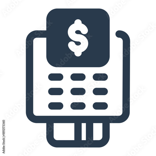 POS terminal for cashless retail payment processing