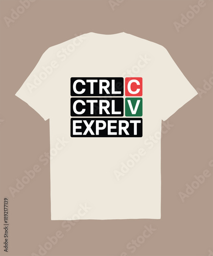 Tech Humor Keyboard Shortcut Graphic Tee