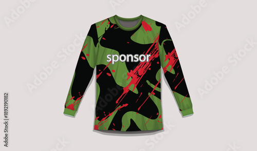 Professional Long Sleeve Soccer Jersey Design