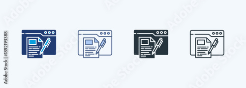 Article Multiple Style Icon Collection