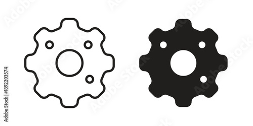 Microorganism icon vector isolated on white background. Simple icon set.