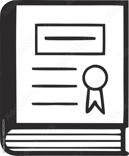 Official document with seal of approval