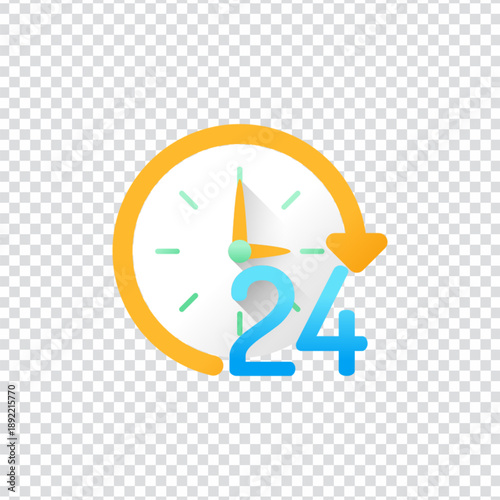 24 Hour Digital Clock