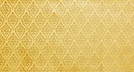 Old wallpaper on the wall