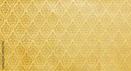 Old wallpaper on the wall