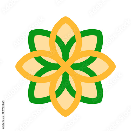 Canvas Print islam pattern