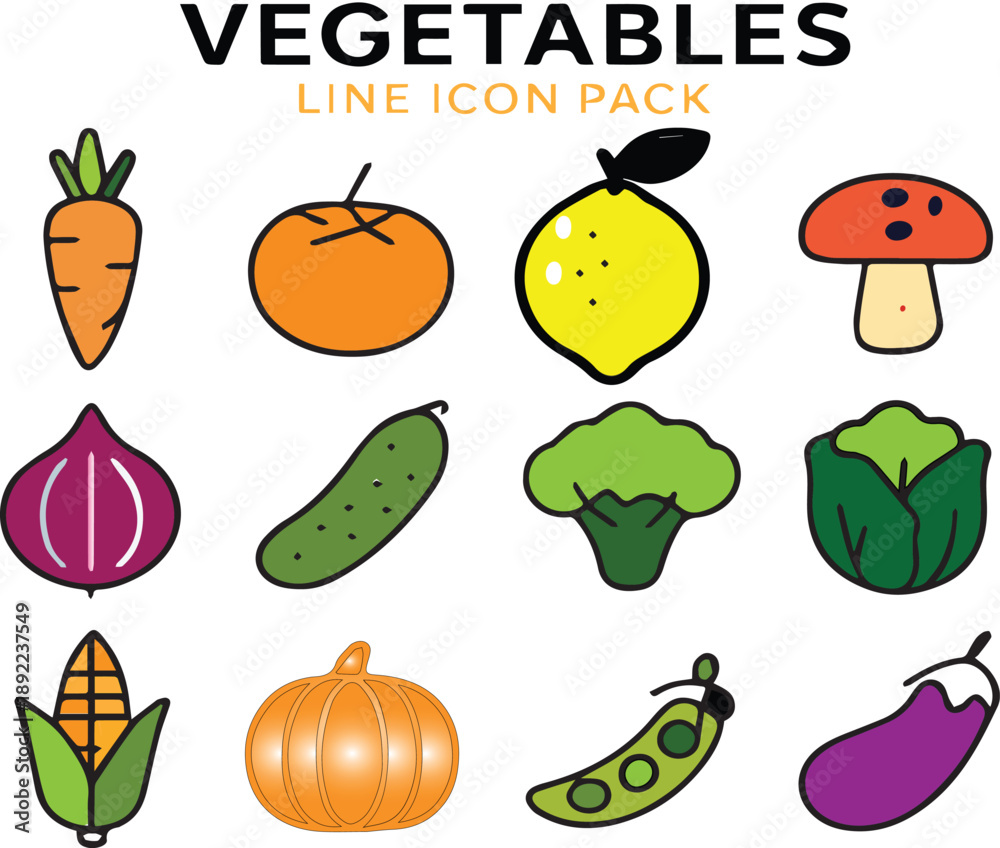 custom made wallpaper toronto digitalFresh Picks: 12 Vibrant Vegetable Icons for Healthy Design