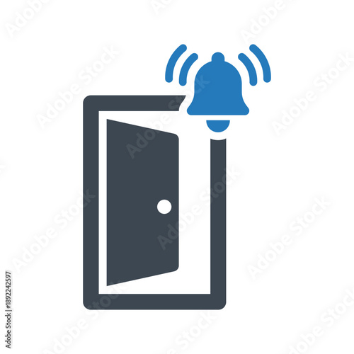 Door open alert icon