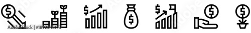 Profit Icons Set.eps