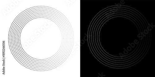 halfton pattern dot background texture overlay grunge distress linear vector. eps 10