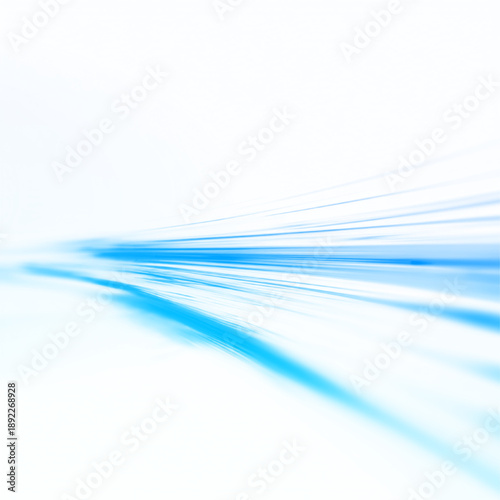 A smooth blue neon path glides forward with luminous motion. Its glow adds clarity and a vivid sense of speed. Ideal for high-tech compositions. PNG