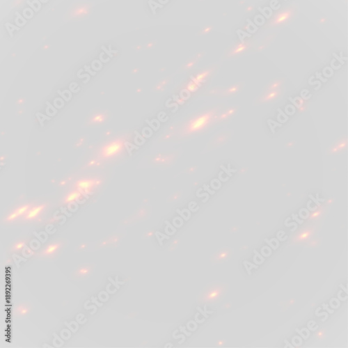 A glowing flame streak twists and flows across the dark background. Sparks and ember particles flicker vividly along the path. Perfect for high-energy digital visuals. PNG