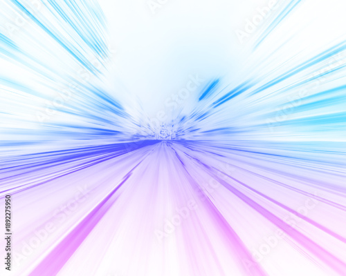 A fast pink–blue energy trail shoots forward with radiant intensity. Flowing light highlights direction and speed. Ideal for action and speed concepts.vector