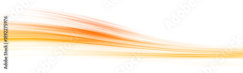 Orange glowing streaks stretch into the distance, creating a sense of rapid motion. Neon edges enhance the futuristic style. Perfect for dynamic digital visuals. PNG