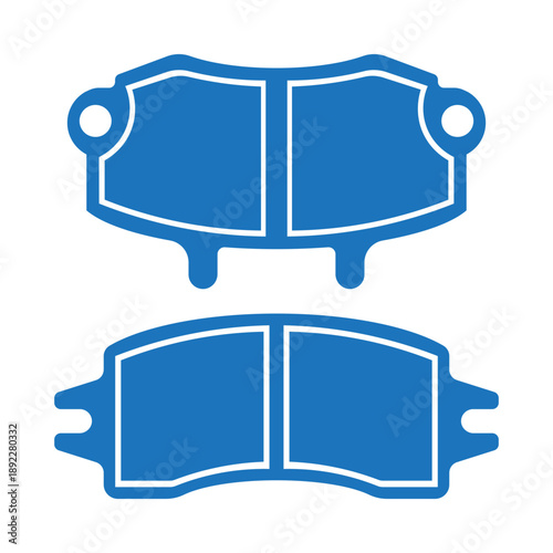 a pair of brake pads, an important component in a vehicle's braking system