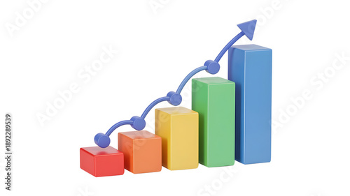 Colorful graph with bars and line chart on white background showing upward trend business growth transparent background Free Download Colorful graph with bars and line chart on white background showing upward trend business growth transparent background - GFXLoad