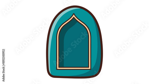 Prayer Rug: A symbolic depiction of a prayer rug, a serene space for moments of introspection and devotion, offering a sense of calmness.