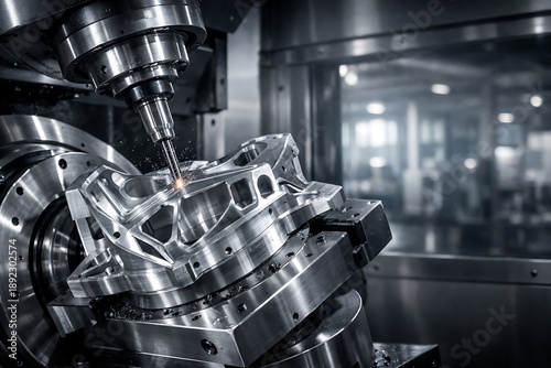 5-Axis CNC – Aerospace Part