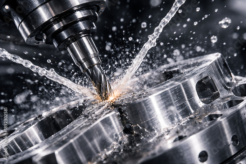 Coolant Splash Close-up