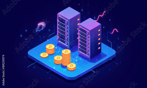 Wallpaper Mural Cryptocurrency Mining Data Center Torontodigital.ca