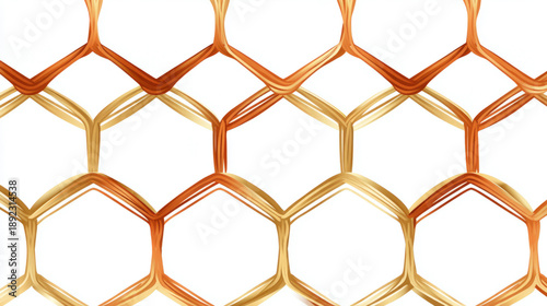 Chicken wire mesh pattern, ...
