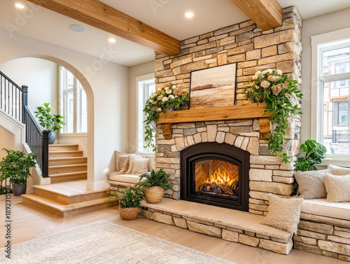 Farmhouse interior design