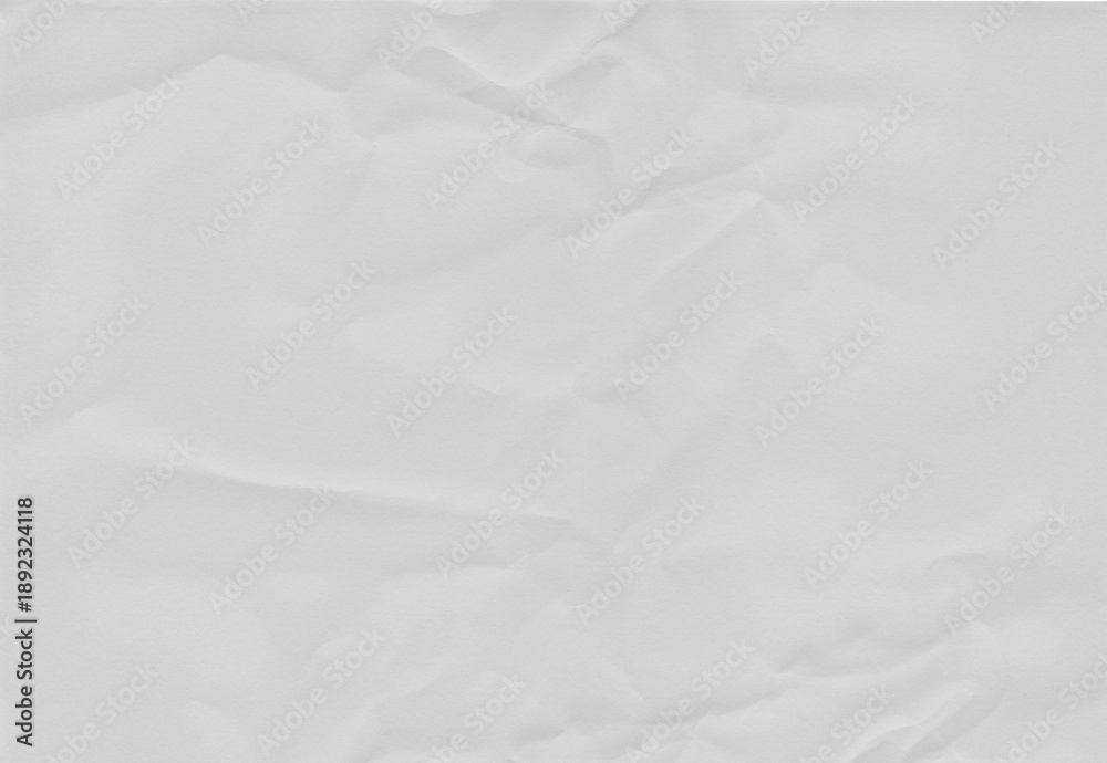 Fototapeta premium Paper background texture crumple wrinkle white pattern, torn newspaper abstract rough vintage wall parchment crease scrapbook coraboard, wrinkled aged crushed crumpled.