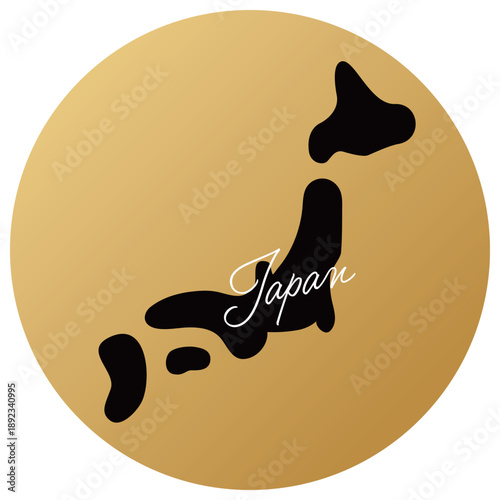 日本の地図アイコン