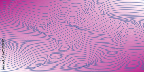 Premium background design with white line pattern (texture) in luxury pastel colour. Abstract horizontal vector template for business banner, formal backdrop, prestigious voucher, luxe invite