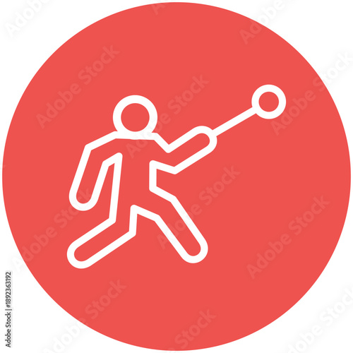 Hammer Throw Icon