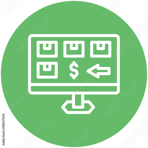 Initial Purchase Quantity. Icon