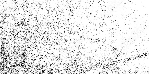 Distressed grain texture vector illustration dirt messy splash overlay and black and white Dust distress grungy effect paint. Vertical scratch rustic surface effect monochrome texture composed dust.