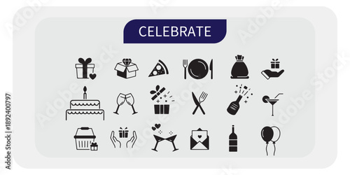 Generic vector file indicator or placeholder for a scalable graphic asset