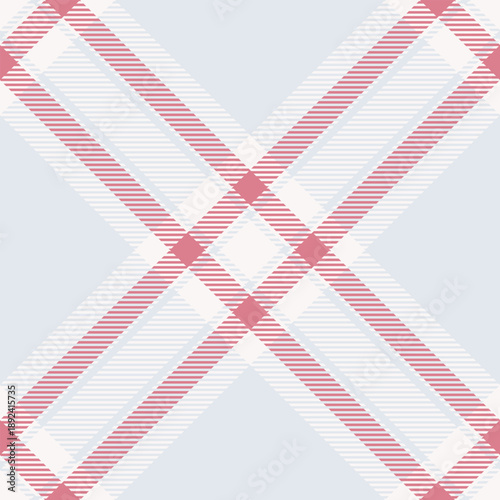 Inspiration texture vector plaid, loft fabric tartan check. Herringbone seamless textile pattern background in sterling silver and sea shell colors.