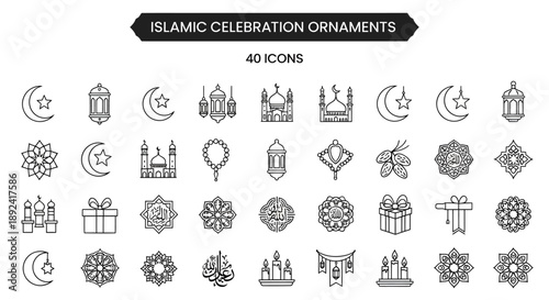 Adorable Puppies in Romantic Heart and Rose Border Illustration