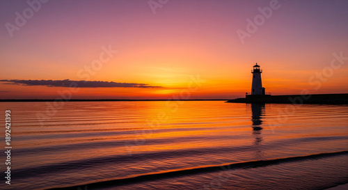 cape henlopen sunset views and lighthouse