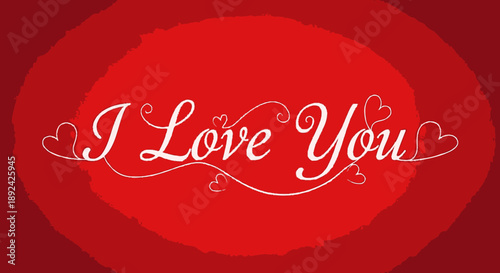 Love You Heart Symbol Message.