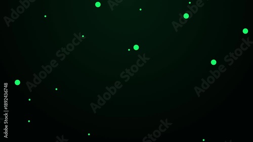 Fireflies Flying in Dark Night Sky.
