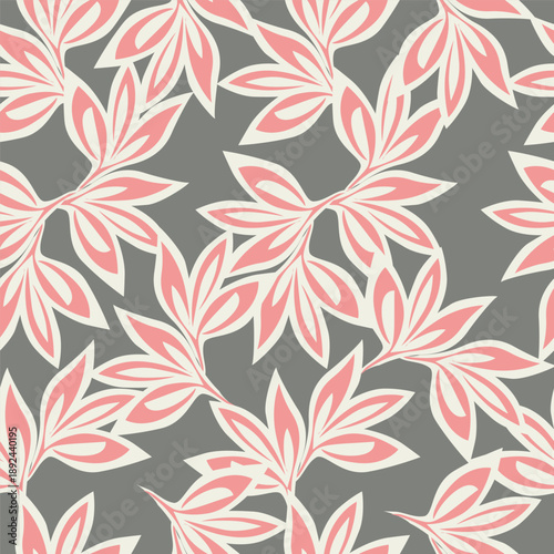 Vintage seamless floral pattern. Liberty style background of small pastel colorful flowers. Small flowers scattered over a white background. Stock vector for printing on surfaces