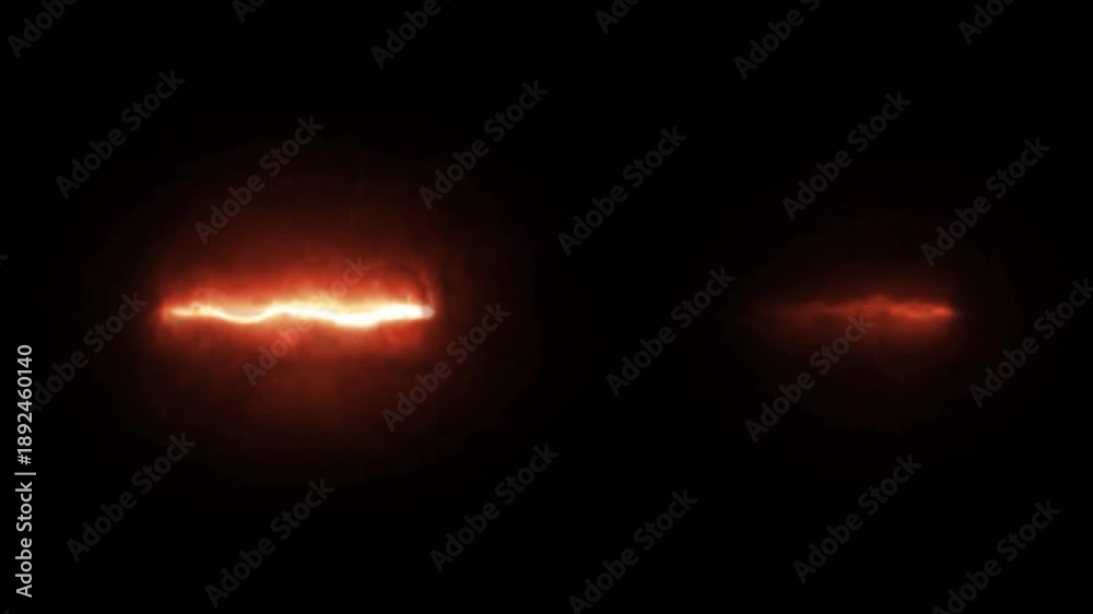 custom made wallpaper toronto digitalSequential lightning and electrical discharge visualization in a dark environment with intense red glow effects
