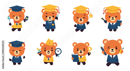 Cute Graduate Bear Collection