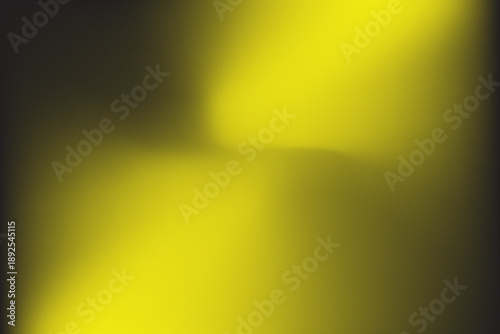 Abstract green and yellow background with soft glowing rays and smooth gradient motion