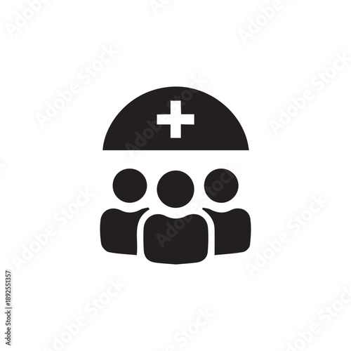social network icon. Medical and healthcare icons set vector illustration. Hospital and medical care icon .vector Medical and healthcare icon