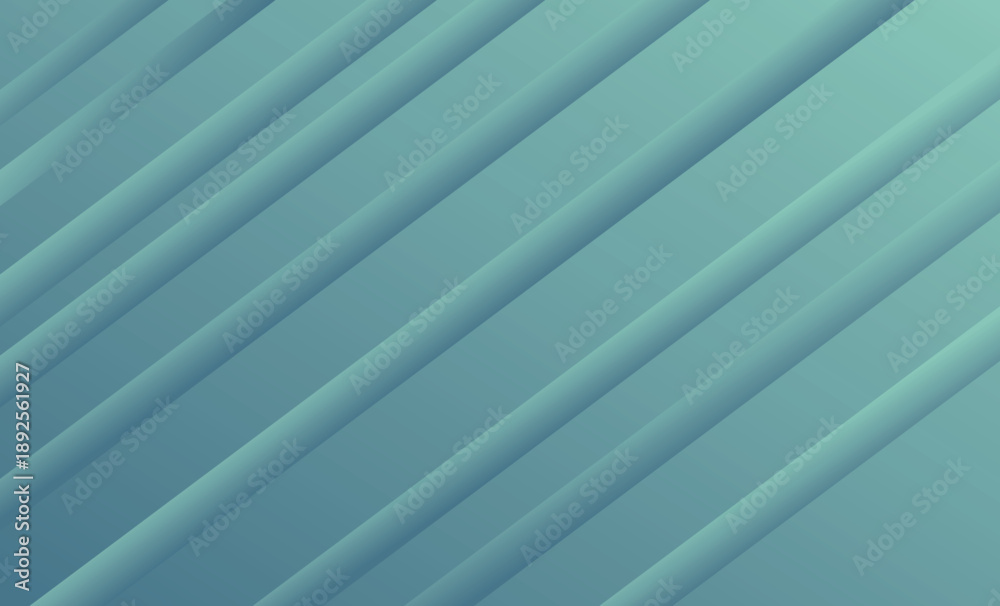 Fototapeta premium Minimalist abstract background with overlapping horizontal geometric shapes design. Modern futuristic design with trendy color combination. Vector