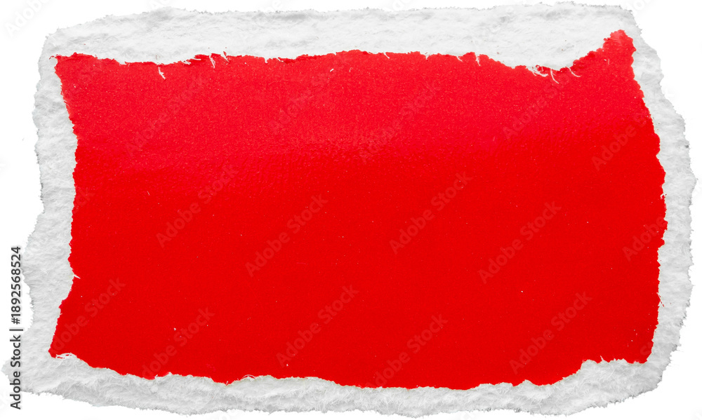 custom made wallpaper toronto digitalpiece of red cardboard paper tear isolated on white background
