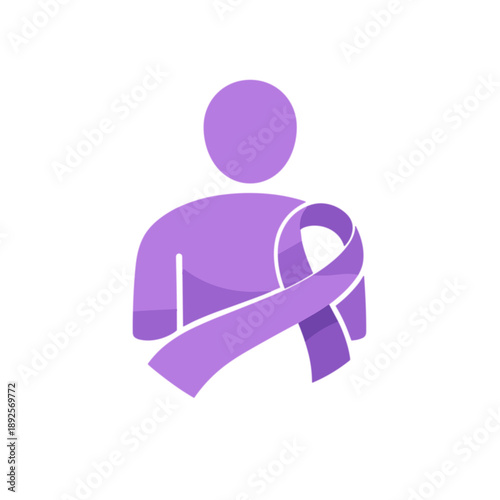 Awareness Ribbon Icon for Advocacy and Support