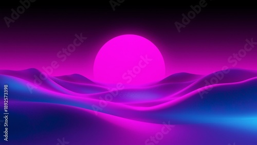 Elegant Futuristic Abstract Art