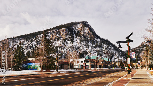 Main street of Frisco, Colorado 