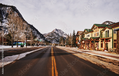 Main street of Frisco, Colorado 